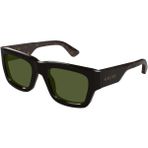 Gucci GG 1668S 004 52 Unisex Güneş Gözlüğü - Siyah