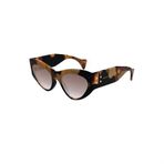 Gucci GG 1704S 002 54 Çok Renkli Cat Eye Kemik Kadın Güneş Gözlüğü
