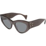 Gucci GG 1704S 004 54 Gri Cat Eye Kemik Kadın Güneş Gözlüğü