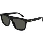 Gucci GG 1726S 001 56 Siyah Oval Kemik Unisex Güneş Gözlüğü