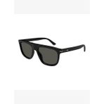 Gucci Gg 1726S 001 Oval Kare Siyah Unisex Güneş Gözlüğü