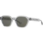 Gucci GG 1730S 004 50 Şeffaf Oval Kemik Unisex Güneş Gözlüğü