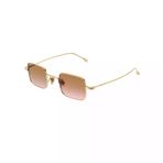 Gucci GG 1813S 004 41 Unisex Kare Gold Metal Güneş Gözlüğü