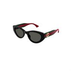 Gucci GG 1862S 004 52 Kadın Cat Eye Siyah Kemik Güneş Gözlüğü
