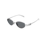 Gucci GG 1935S 001 47 Kadın Oval Gümüş Metal Güneş Gözlüğü