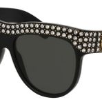 Gucci GG0147S 001 56 Siyah Kadın Güneş Gözlüğü