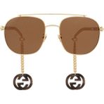 Gucci GG0727S 002 59 20 Kadın Güneş Gözlüğü