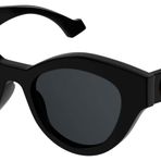 Gucci GG0957S Siyah/Gri 51/19/145 Kadın Güneş Gözlüğü