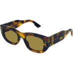 Gucci GG1215S 004 51 Kadın Güneş Gözlüğü - Kahverengi