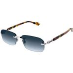 Gucci GG1221S 007 56-16 Gümüş Unisex Güneş Gözlüğü