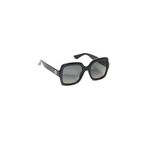 Gucci GG1337S kadın güneş gözlüğü SİYAH/GRİ GÖLGELİ 54/22/140, Siyah / beyaz, 54