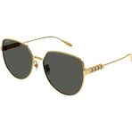 Gucci GG1435SA 001 58 Altın Kadın Güneş Gözlüğü
