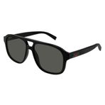 Gucci Gri Pilot Erkek Güneş Gözlüğü GG1856S 001 57