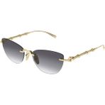 Gucci Guccı GG2063S 001 Kadın Güneş Gözlüğü - Altın