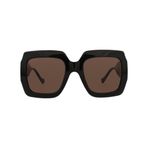 Gucci Güneş Gözlüğü GG1022S 005 54-23-140 Kadın Siyah Lensler Kahverengi