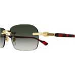 Gucci Güneş Gözlüğü GG1221S 006 56-16 / Unisex Güneş Gözlüğü - Füme