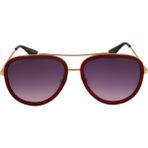 Gucci Güneş Gözlüğü Guc-Sgg 0062-S 005 57 - Kırmızı - Mor