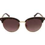 Gucci Güneş Gözlüğü Guc-Sgg 0222-SK 002 56 - Kahverengi - Altın