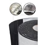 Güçlas 6 Mm x 100 Cm x 5 Mt Oto Yalıtım Malzemesi - Folyolu Isı Ses Yalıtım Süngeri - Alüminyum Takviyeli