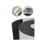 Güçlas 6 mm x 30 Cm x 5 Mt Oto Yalıtım Malzemesi Folyolu Isı Ses Yalıtım Süngeri Alüminyum Takviyeli