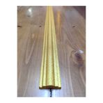GÜÇLÜ 1 Adet (1 MT) Duvar Kaplama Dekoratif Boyalı Strafor Köpük Çıta (4 CM'LİK) - ALTIN (GOLD) Renk
