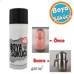 Güçlü Boya Cila Sökücü Temizleyici Kaldırıcı Sprey 400 Ml Tahta Metal Cam Seramik Beton Yüzey