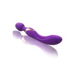 Güçlü Dildo Vibratör Çift Motorlu G-Spot Masaj Oyuncak Kadın Çift Yönlü Klitoris Stimülatörü Çift Motorlu