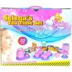 Güçlü Toys Selena Prenses Sofia Çay Seti 30 Parça 4881 2 - 4 Yaş Kız Çocuklar İçin Eğlenceli Oyun - Pembe