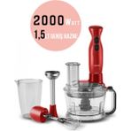 Güçlü Turbo Doğrayıcı ve Blender Seti, Buz Kırıcı, Çok Fonksiyonlu Mutfak Robotu - Altın - Turkuaz