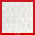 Güçpor Strafor Tavan ve Duvar Kaplama Paneli Bambu Modeli 50X50 10.m2 40'lı
