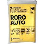 Güderi Oto Kurulama Bezi - 320 Gsm Süper Emici Mikrofiber Cam Kaporta Temizlik Bezi (50X70 Cm