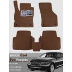 Guerrino Bmw 5 Serisi F10 Sedan (2010-2017) Uyumlu Eva Paspas Tam Set–araca Özel,su Geçirmez - Koyu Kahverengi