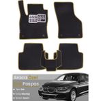 Guerrino Bmw 5 Serisi F10 Sedan (2010-2017) Uyumlu Eva Paspas Tam Set–araca Özel,su Geçirmez - Siyah - Bej