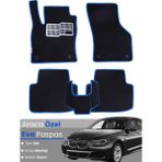 Guerrino Bmw 5 Serisi F10 Sedan (2010-2017) Uyumlu Eva Paspas Tam Set–araca Özel,su Geçirmez - Siyah - Mavi