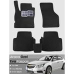 Guerrino Chevrolet Cruze Hatchback (2008-2014) Uyumlu Eva Paspas Tam Set–araca Özel,su Geçirmez - Siyah