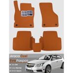 Guerrino Chevrolet Cruze Hatchback (2008-2014) Uyumlu Eva Paspas Tam Set–araca Özel,su Geçirmez - Taba