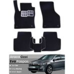 Guerrino Citroen C-Elysee (2008-2024) Uyumlu Eva Paspas Tam Set–araca Özel,su Geçirmez,kolay Montaj - Siyah - Gri