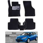 Guerrino Ford-Focus 3 Hatchback (2011-2014) Uyumlu Eva Paspas Tam Set–araca Özel,su Geçirmez - Siyah - Gri