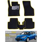 Guerrino Ford-Focus 3 Hatchback (2011-2014) Uyumlu Eva Paspas Tam Set–araca Özel,su Geçirmez - Siyah - Sarı