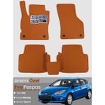 Guerrino Ford-Focus 3 Hatchback (2011-2014) Uyumlu Eva Paspas Tam Set–araca Özel,su Geçirmez - Taba
