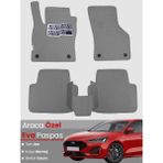 Guerrino Ford Focus 4 HATCHBACK-(2019-2023) Uyumlu Eva Paspas Tam Set–araca Özel,su Geçirmez - Gri