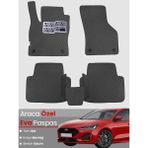Guerrino Ford Focus 4 HATCHBACK-(2019-2023) Uyumlu Eva Paspas Tam Set–araca Özel,su Geçirmez - Koyu Gri