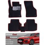 Guerrino Ford Focus 4 HATCHBACK-(2019-2023) Uyumlu Eva Paspas Tam Set–araca Özel,su Geçirmez - Siyah - Bordo