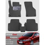 Guerrino Honda City (2008-2013) Uyumlu Eva Paspas Tam Set–araca Özel,su Geçirmez,kolay Montaj - Koyu Gri