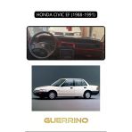 Guerrino Honda Cıvıc Ef 1988-1991Torpido Koruma Halısı Siyah Kenar