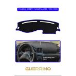 Guerrino Hyundai Accent Yumurta Kasa 1993-1999Torpido Koruma Halısı Mavi Kenar