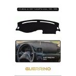 Guerrino Hyundai Accent Yumurta Kasa 1993-1999Torpido Koruma Halısı Siyah Kenar