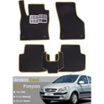 Guerrino Hyundai Getz (2002-2011) Uyumlu Eva Paspas Tam Set–araca Özel,kolay Montaj,su Geçirmez - Siyah - Bej