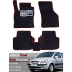 Guerrino Hyundai Getz (2002-2011) Uyumlu Eva Paspas Tam Set–araca Özel,kolay Montaj,su Geçirmez - Siyah - Bordo
