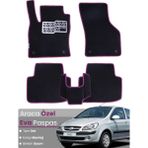 Guerrino Hyundai Getz (2002-2011) Uyumlu Eva Paspas Tam Set–araca Özel,kolay Montaj,su Geçirmez - Siyah - Pembe